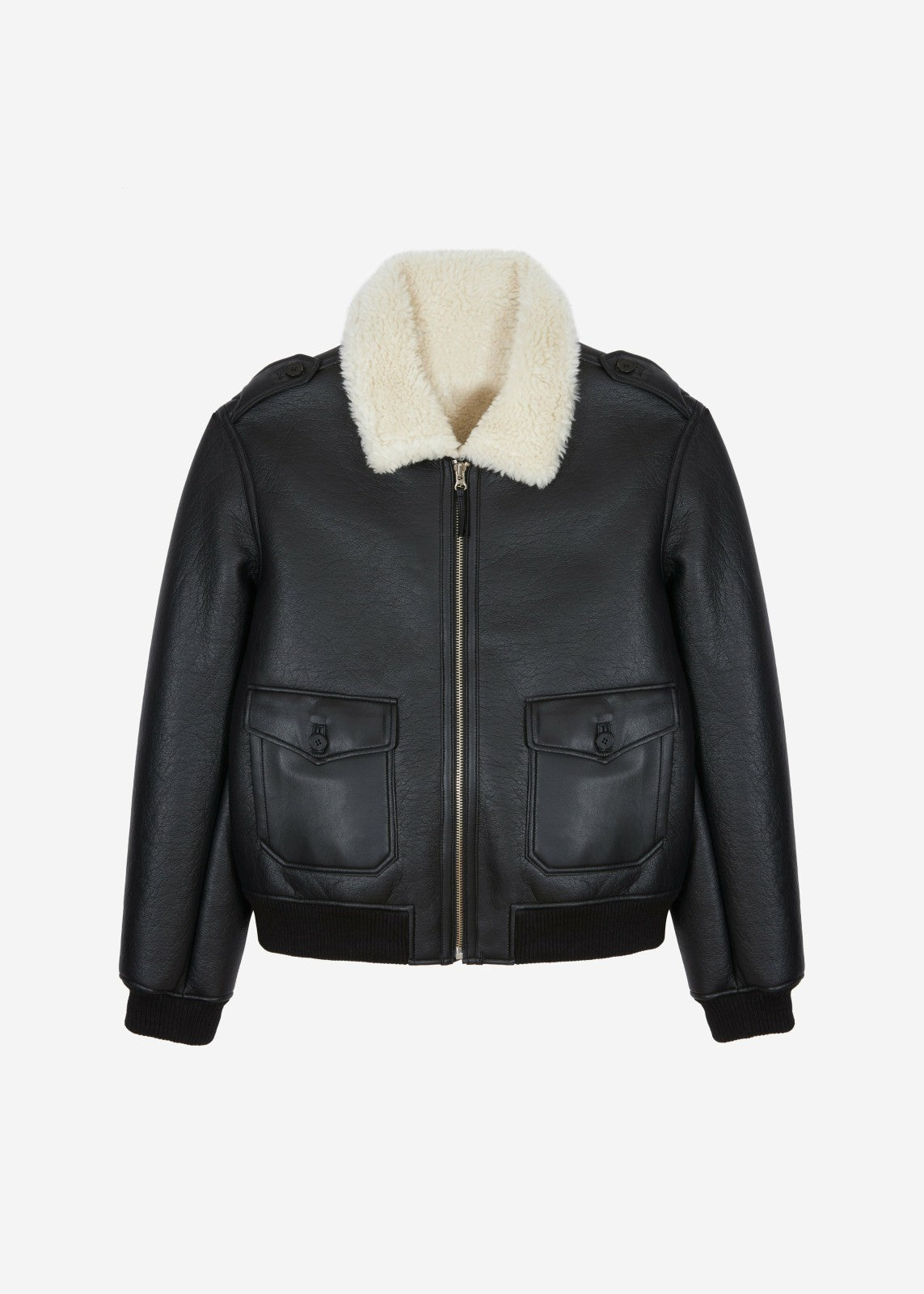 Richter Shearling Jacket - Black