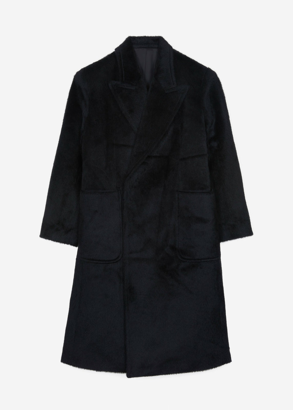 Jaylene Oversized Wool Coat - Black