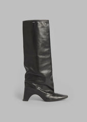 Coperni Bridge Leather Boots - Black