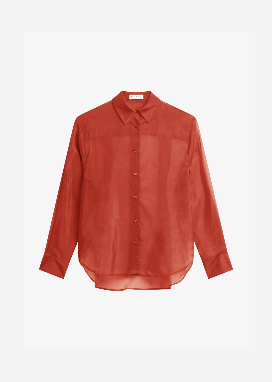 Peri Sheer Shirt - Red