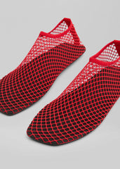 Christopher Esber Mesh Water Flats - Red