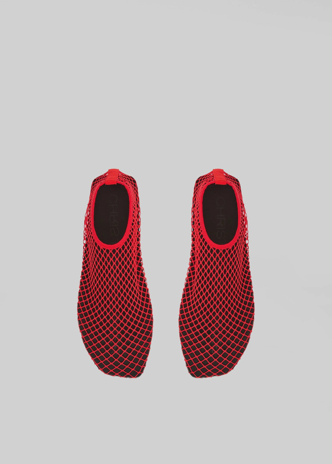 Christopher Esber Mesh Water Flats - Red