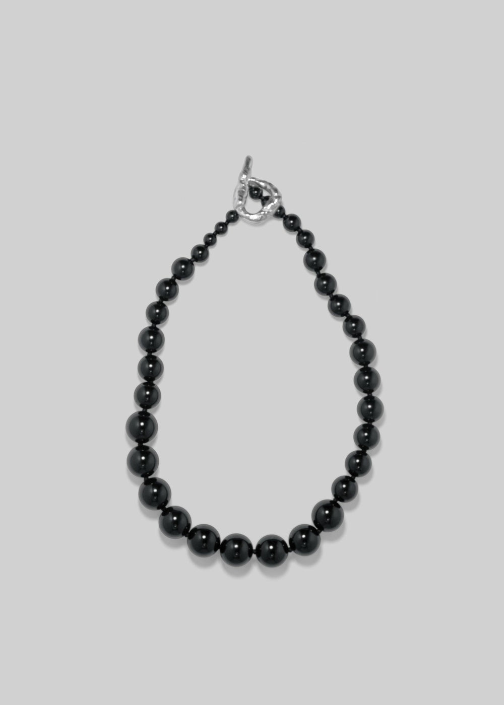 Completedworks H67 Tidelands Necklace - Black Onyx/Silver