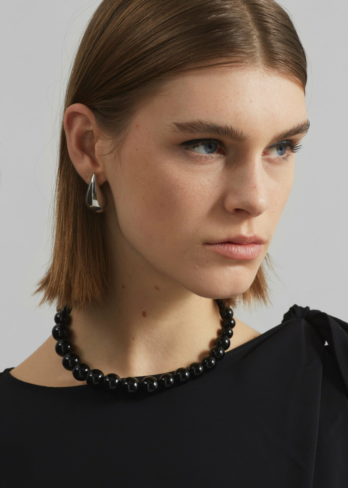 Completedworks H67 Tidelands Necklace - Black Onyx/Silver