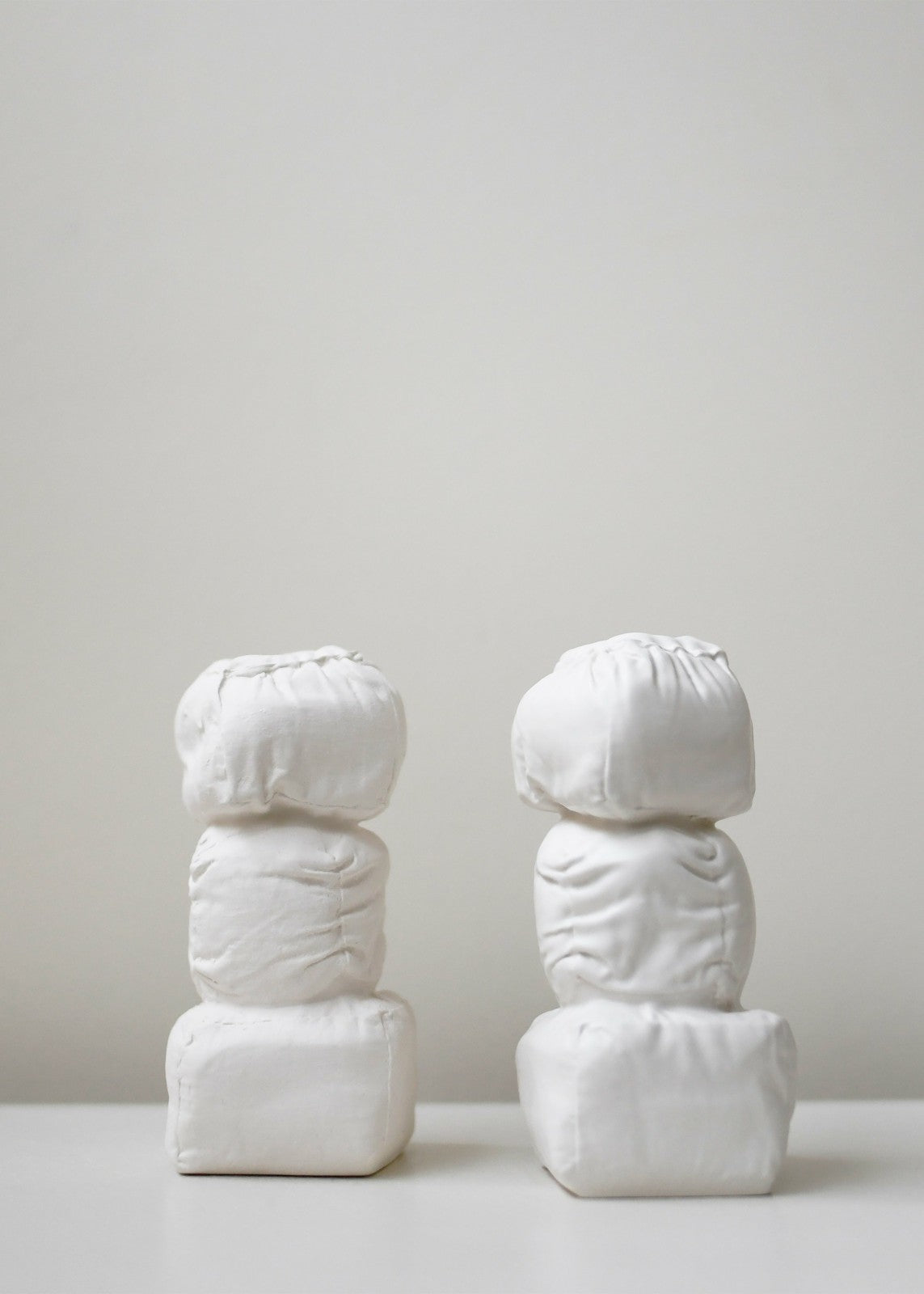 Completedworks Candle Holder Set Of 2 - Matte White