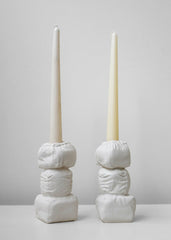 Completedworks Candle Holder Set Of 2 - Matte White