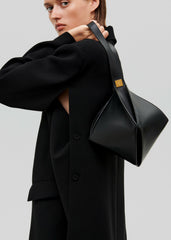 Bevza Crushed Grain Bag - Black