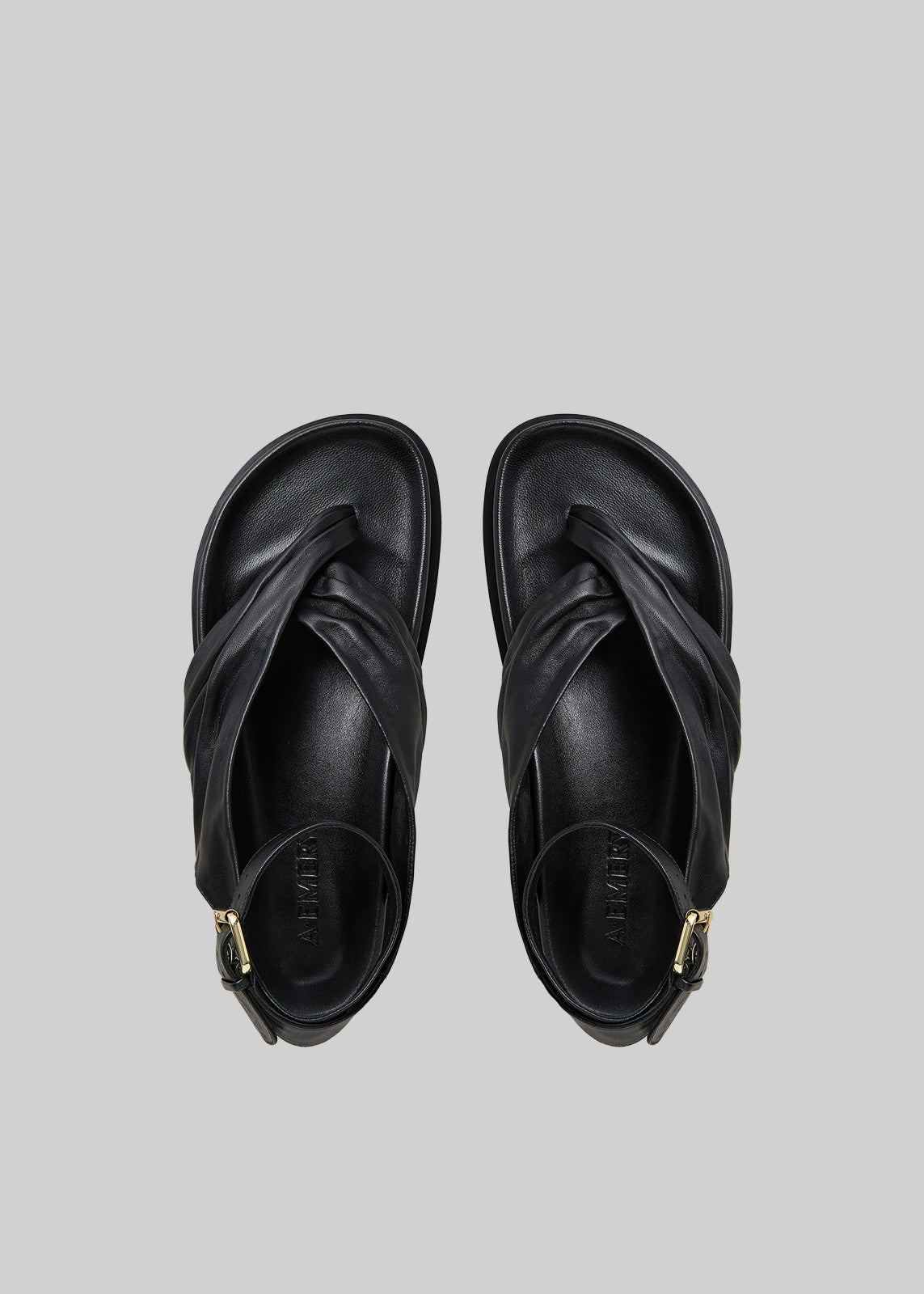 A.Emery Mantei Sandals - Black