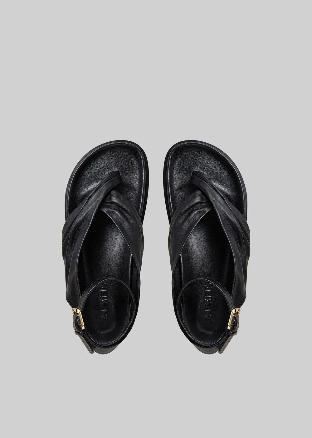 A.Emery Mantei Sandals - Black