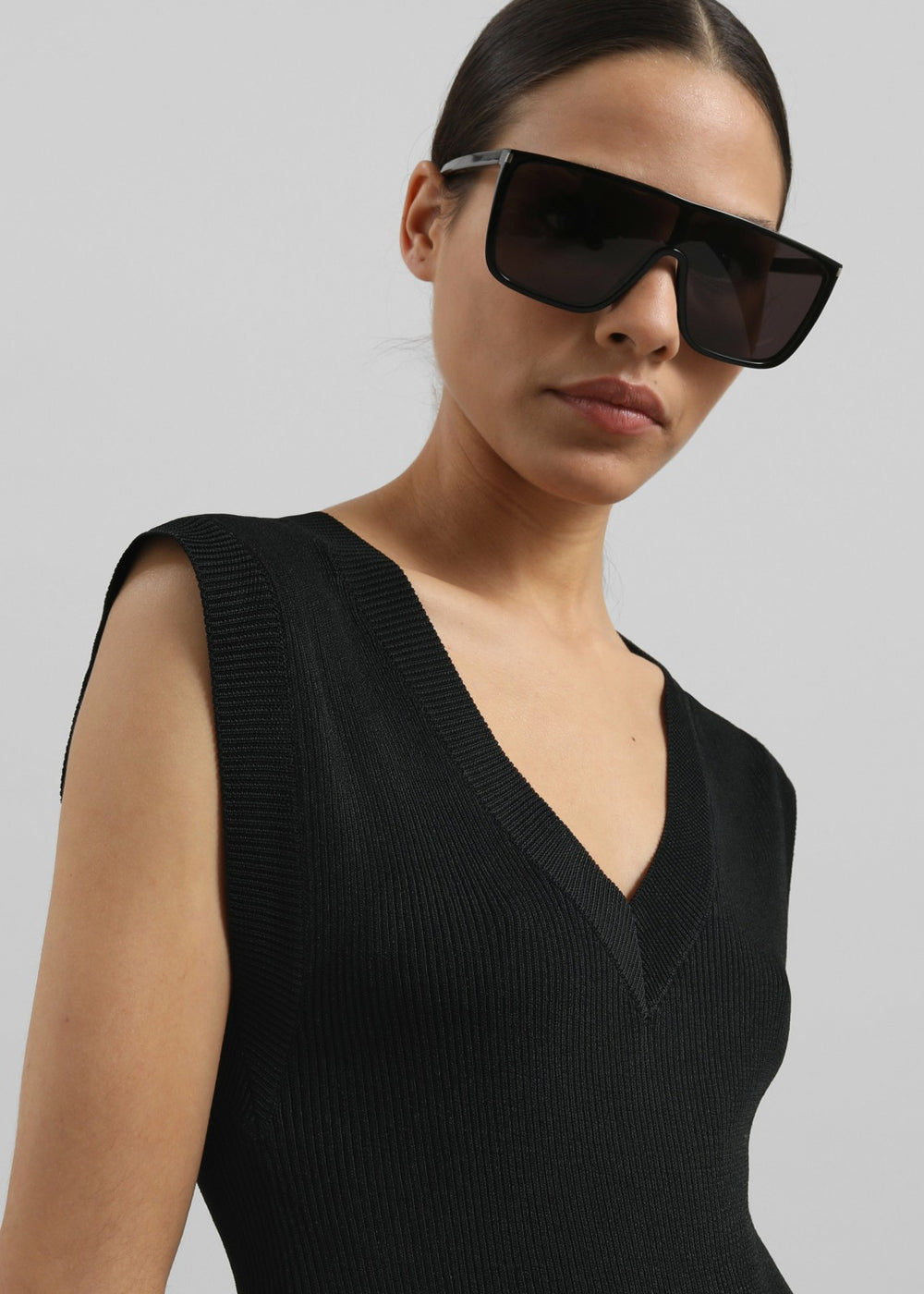 Bevza Vest Bodysuit - Black