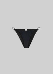 Bevza Low-Rise Bikini Bottom - Black