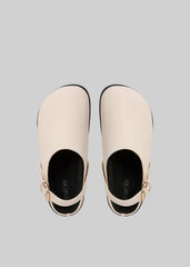 A.Emery Louis Clogs - Eggshell