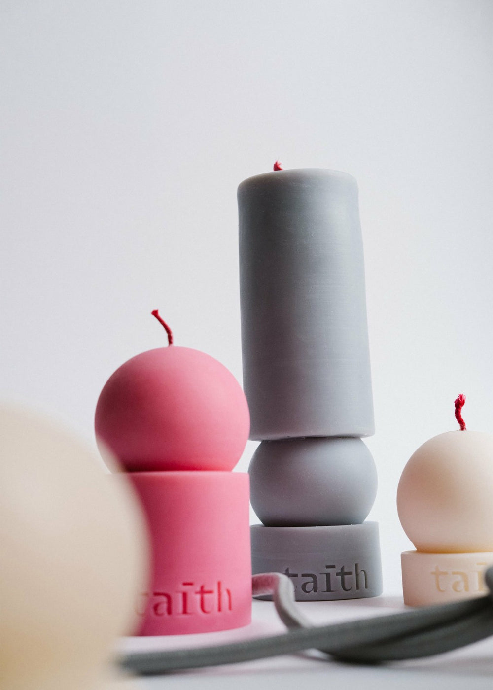 Taith Lu Candle - Cream