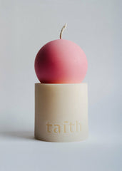 Taith Lulu Candle - Rose/Cream