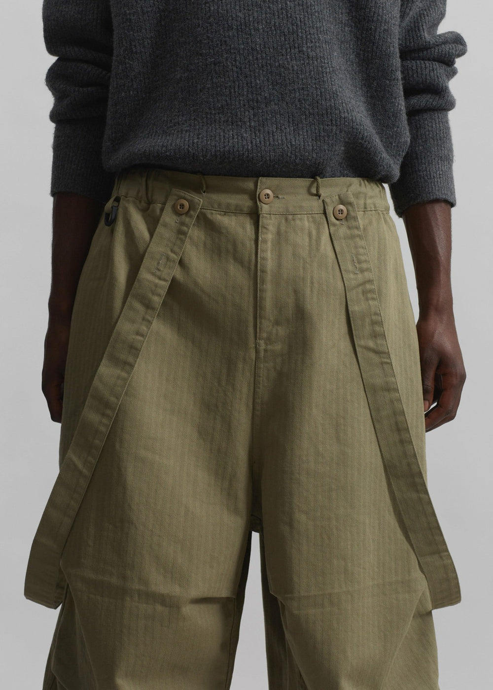 Chard Balloon Pants - Khaki