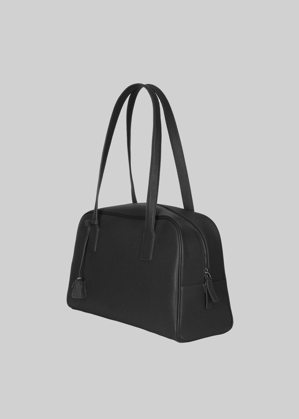 Noho Leather Shoulder Bag - Black