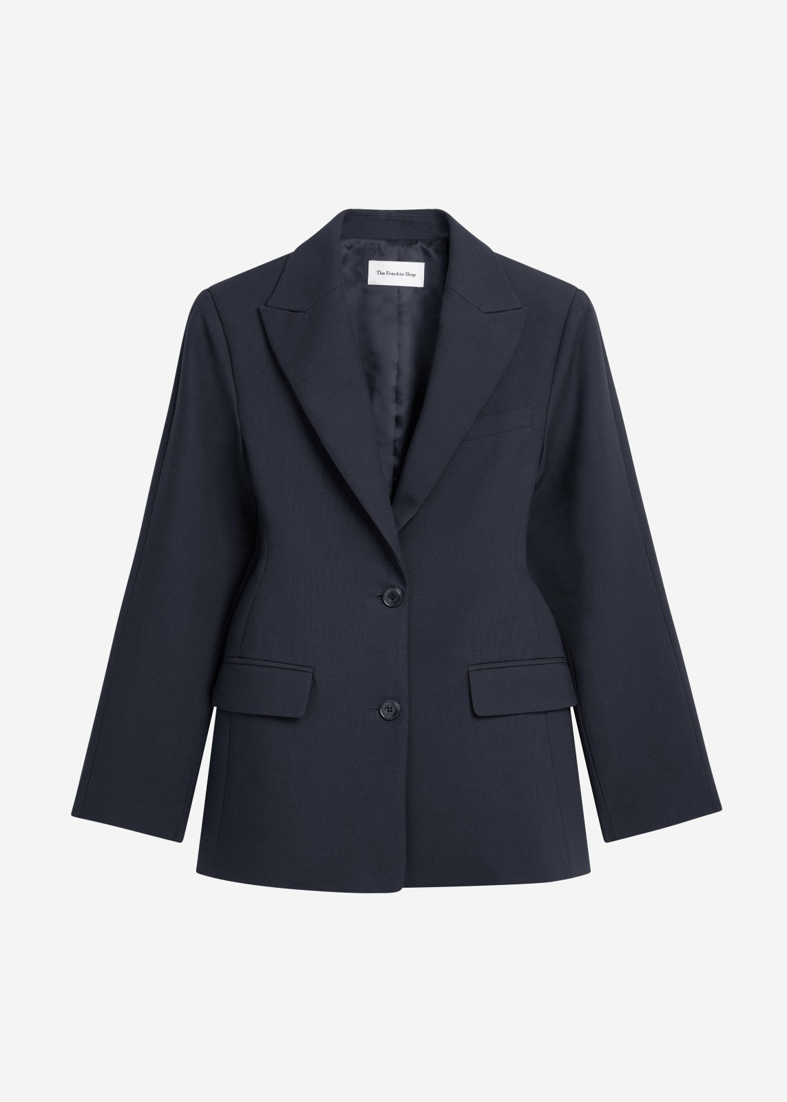 Colette Hourglass Twill Blazer - Navy