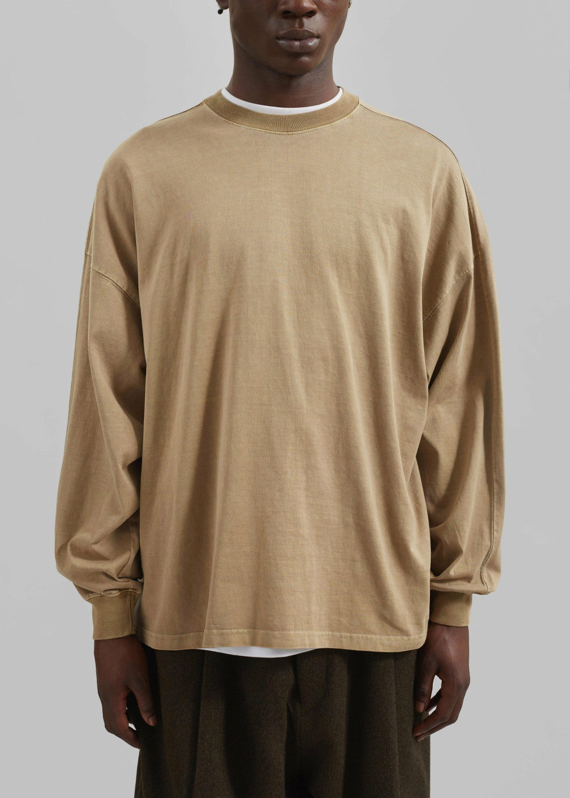Collins Long Sleeve Tee - Camel