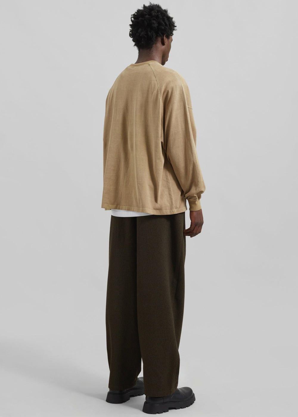 Collins Long Sleeve Tee - Camel