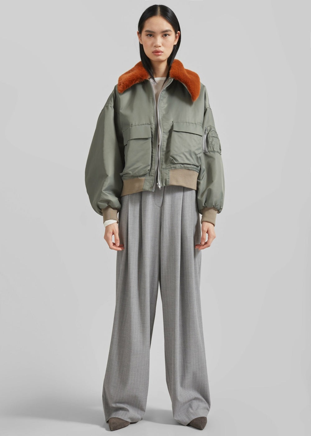 Blenham Bomber Jacket - Khaki