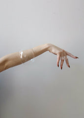 Arc Objects Exclamation Bangle - Clear