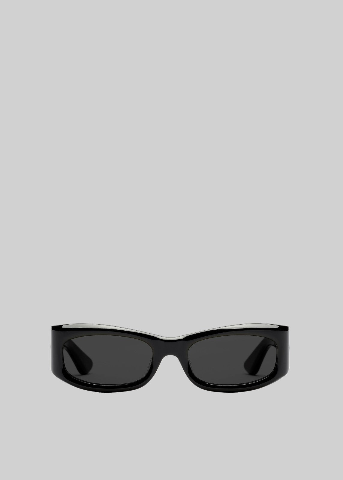 Port Tanger Saudade II Sunglasses - Black Acetate/Black Lens