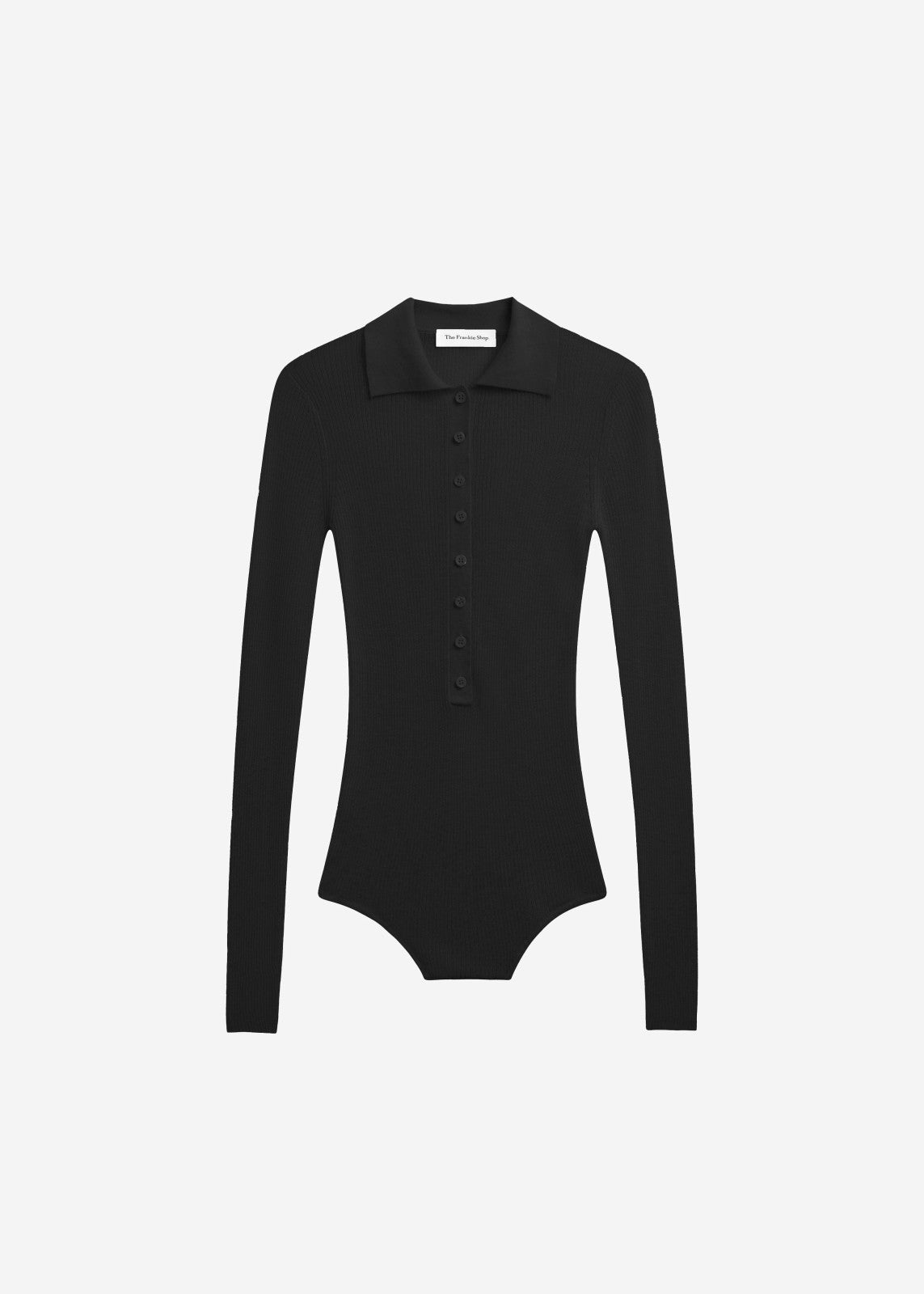 Solana Polo Bodysuit - Black