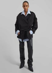 Emsbury Short Trench - Black