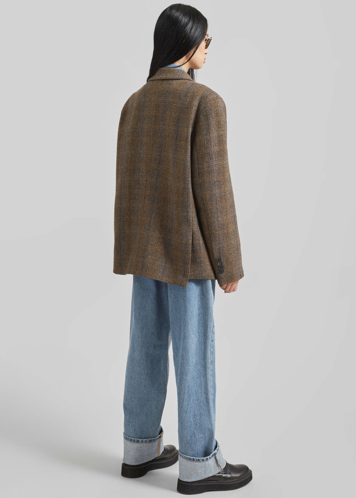 Arundel Plaid Wool Blazer - Multicolor