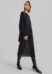 Basel Crew Neck Sweater - Black