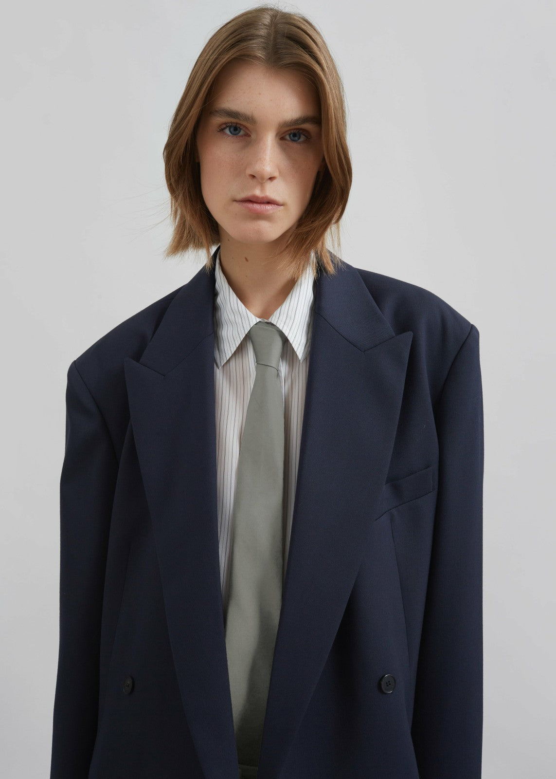 Lene Tie - Light Grey