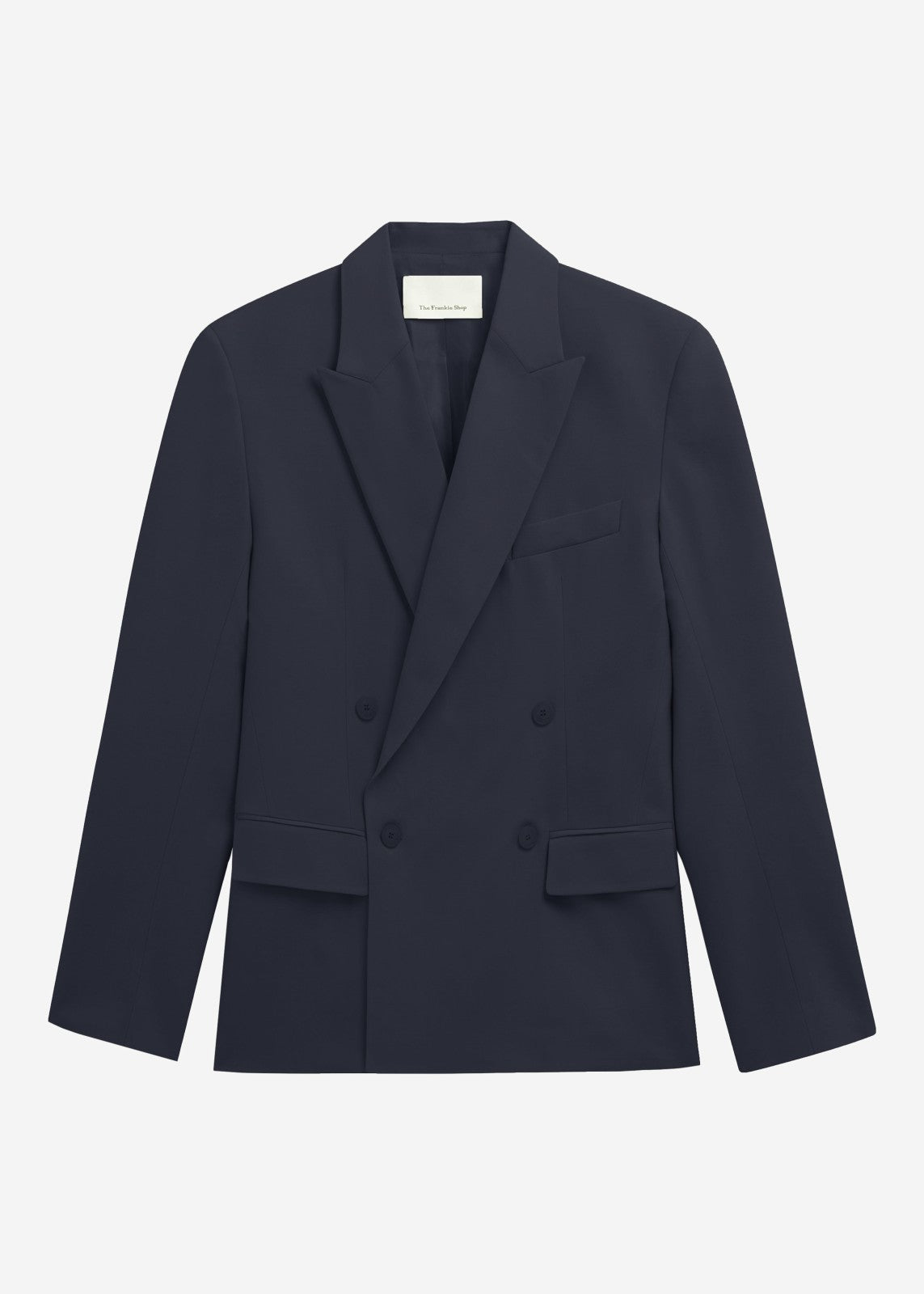 Newark Double Breasted Blazer - Navy