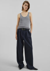 Rivo Knit Tank Top - Grey