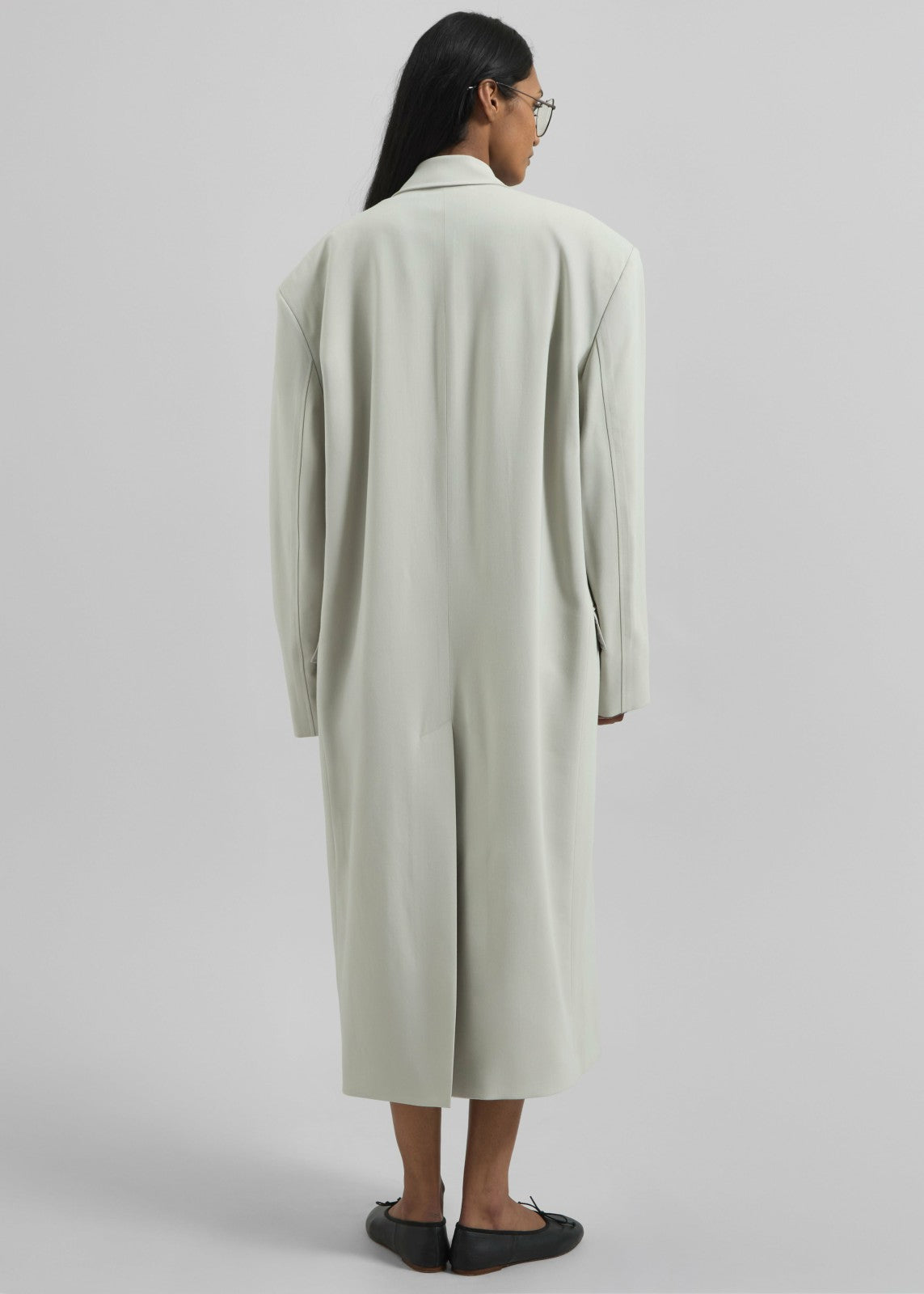 Tribeca Long Coat - Stone