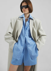 Tribeca Long Coat - Stone