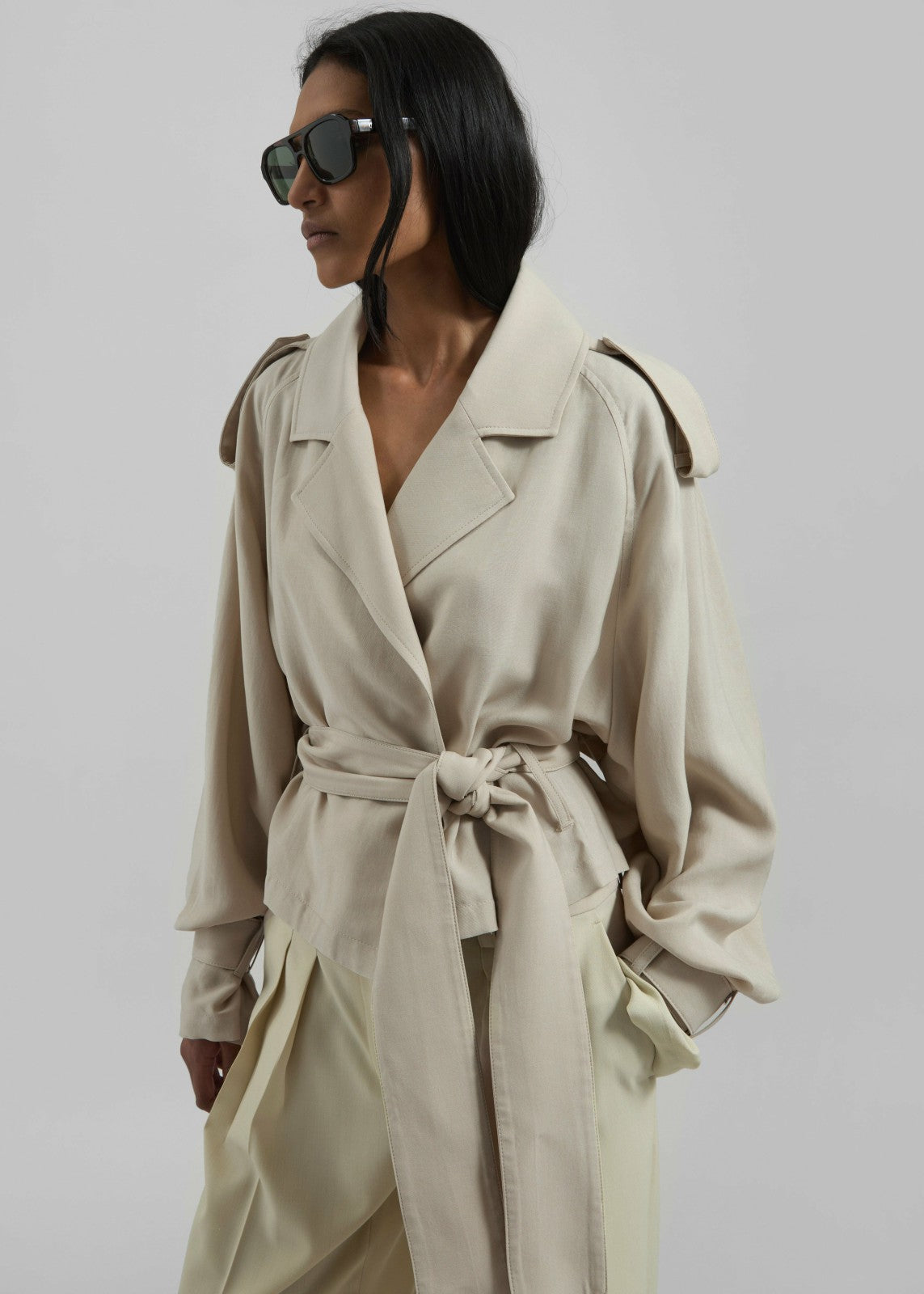 Simona Short Trench - Cement