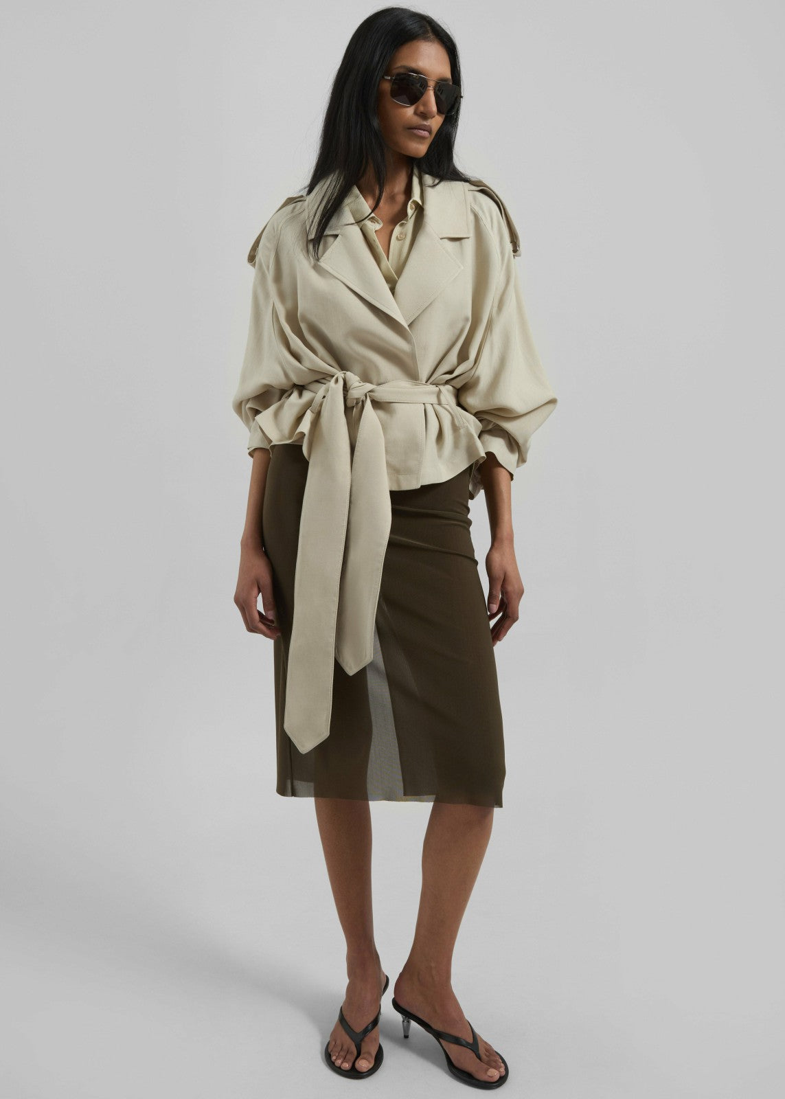 Simona Short Trench - Cement