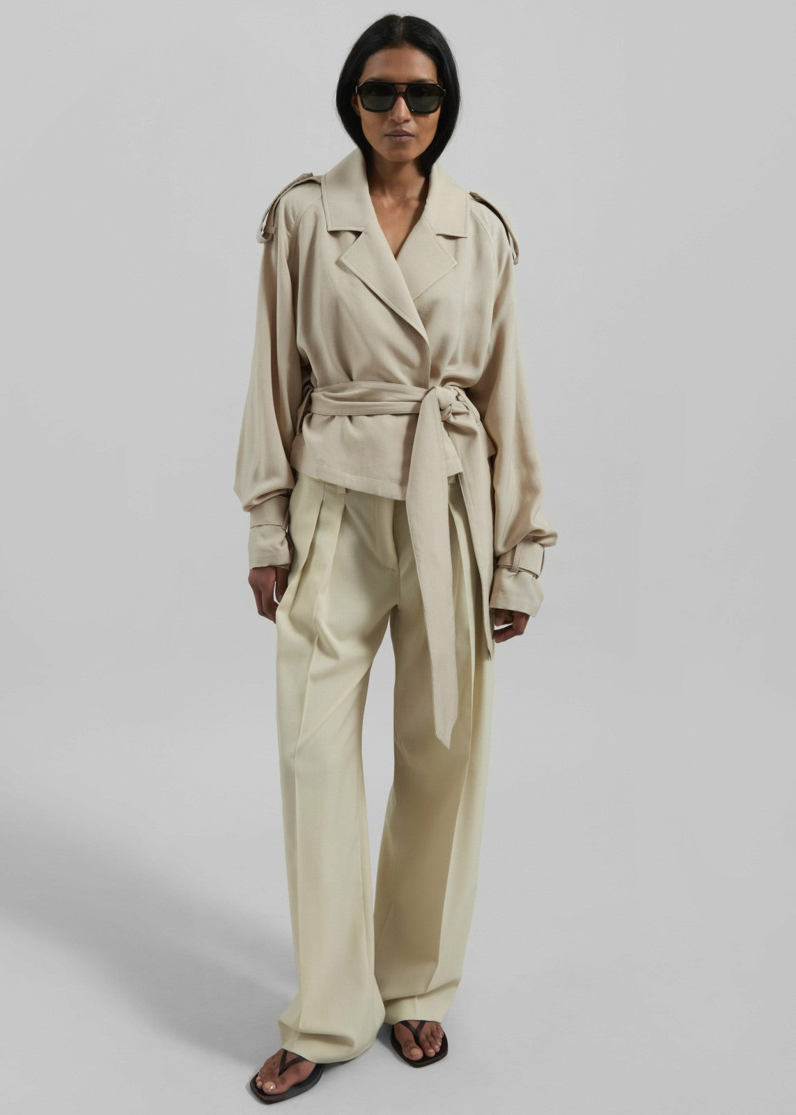Simona Short Trench - Cement