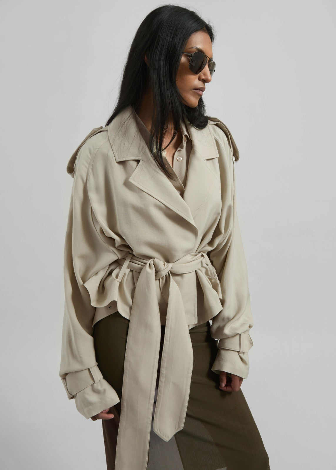 Simona Short Trench - Cement