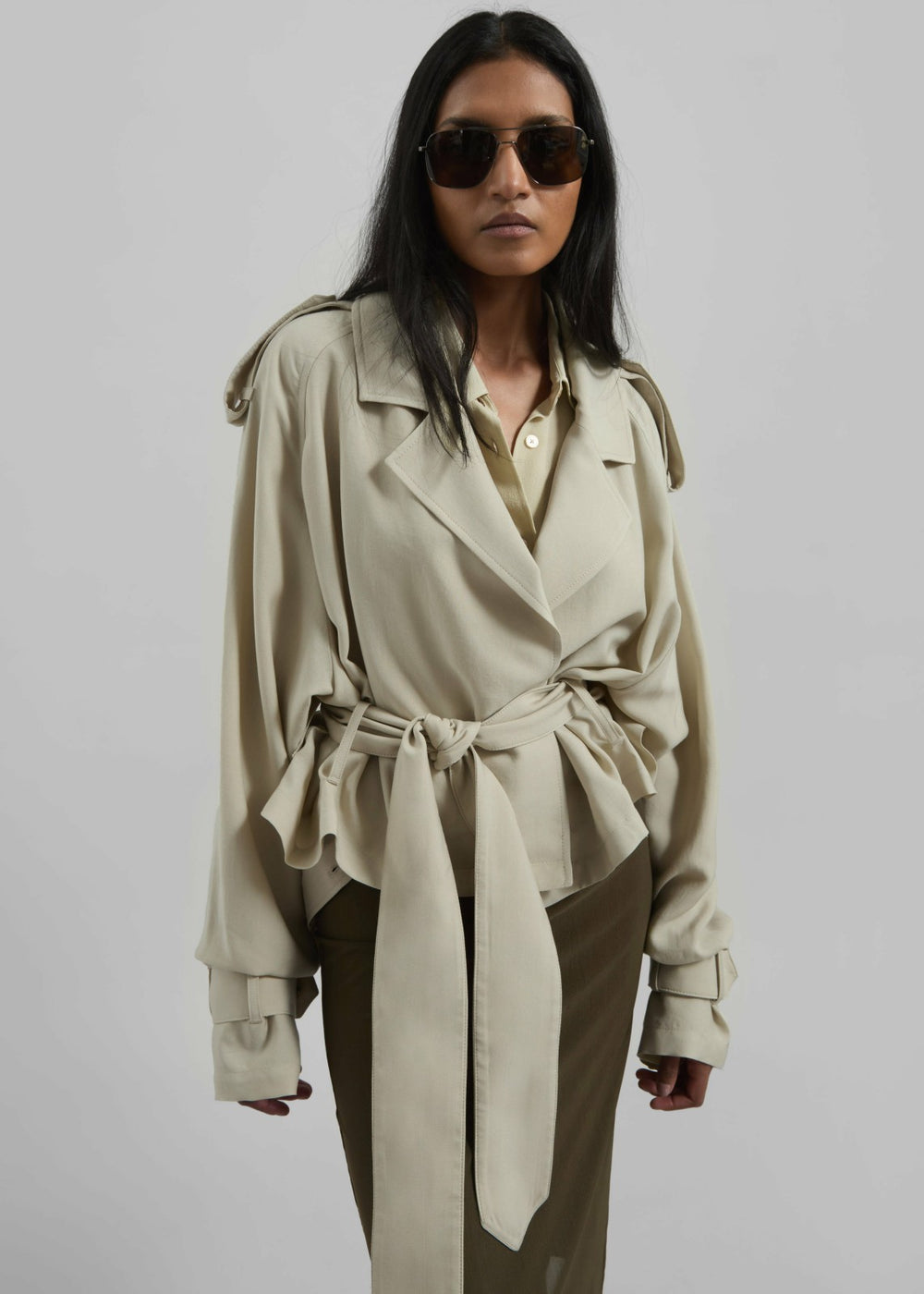 Simona Short Trench - Cement