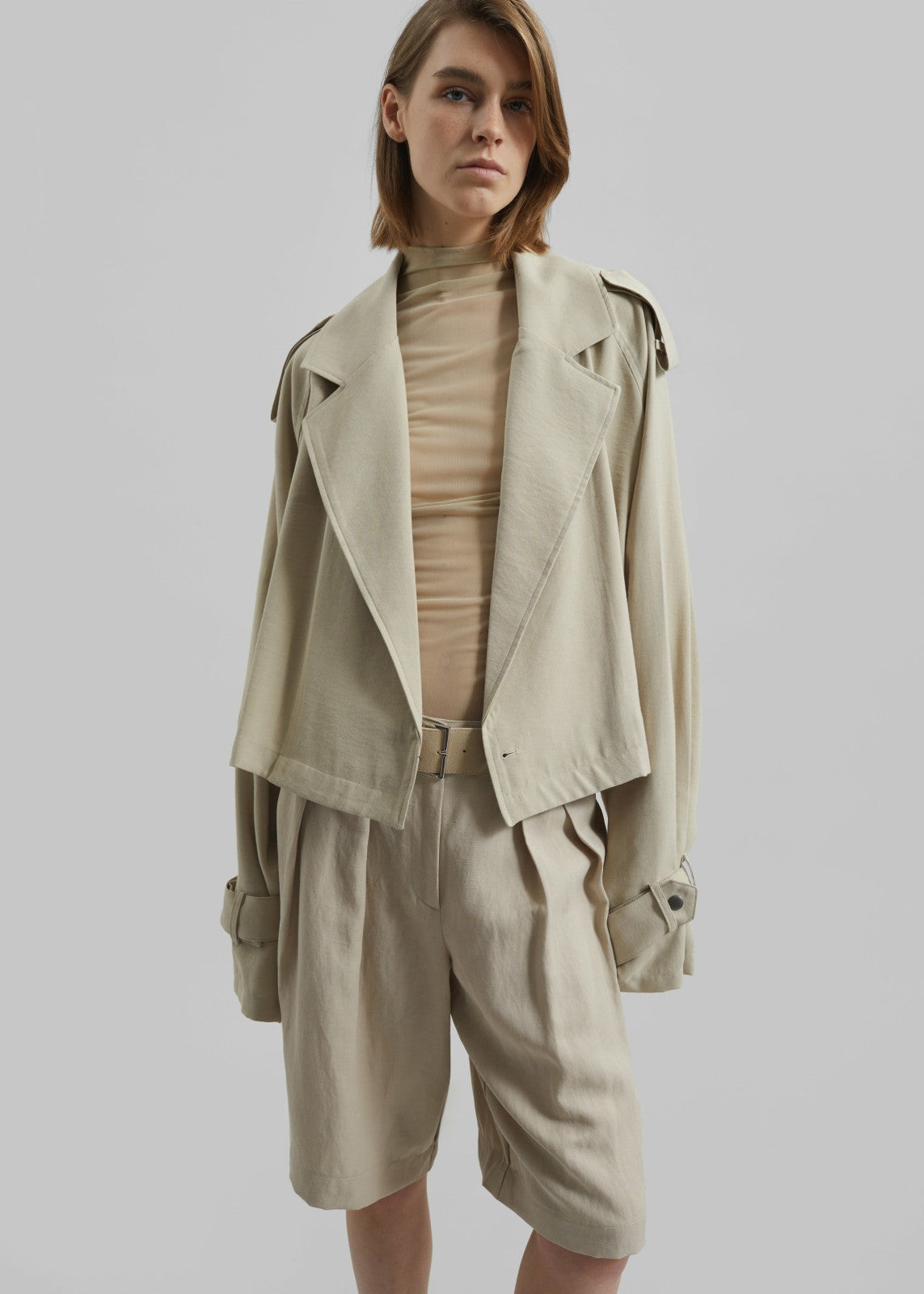 Simona Short Trench - Cement