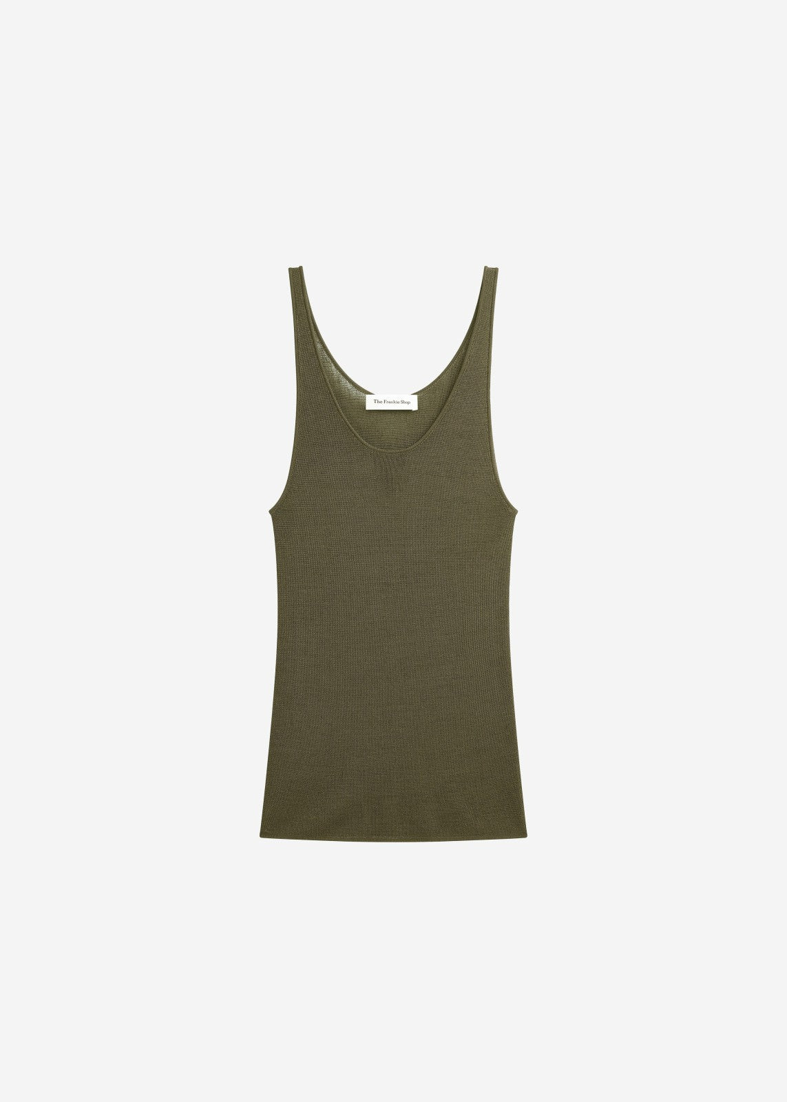 Rivo Knit Tank Top - Khaki