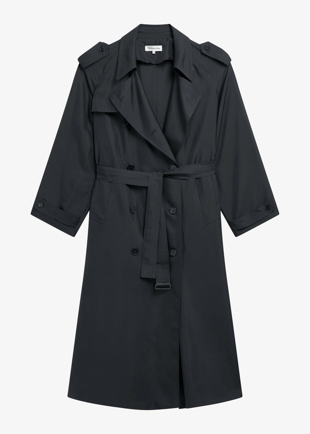 Veyron Trench Coat - Storm Grey
