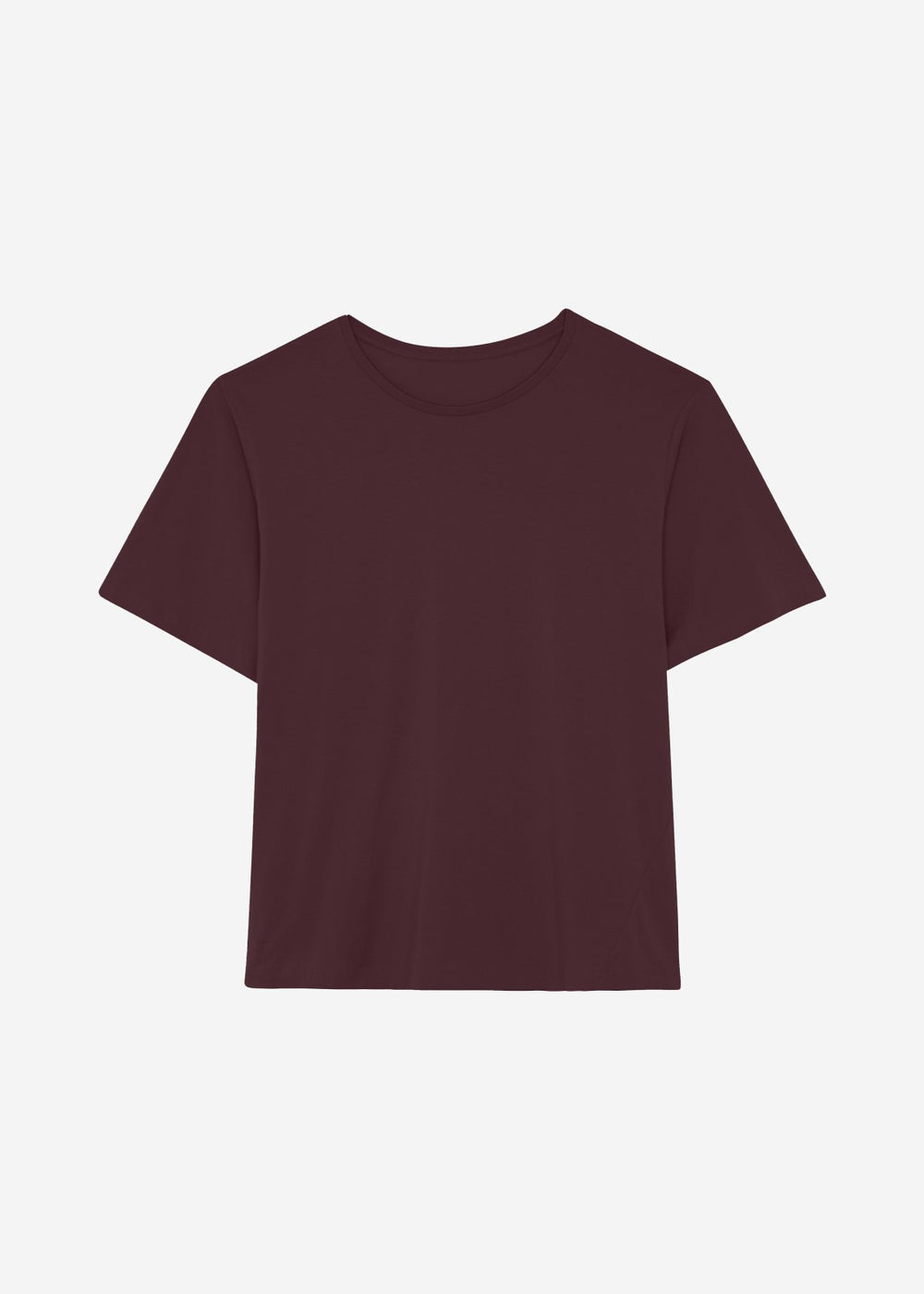 Selvan Sheer T-Shirt - Burgundy