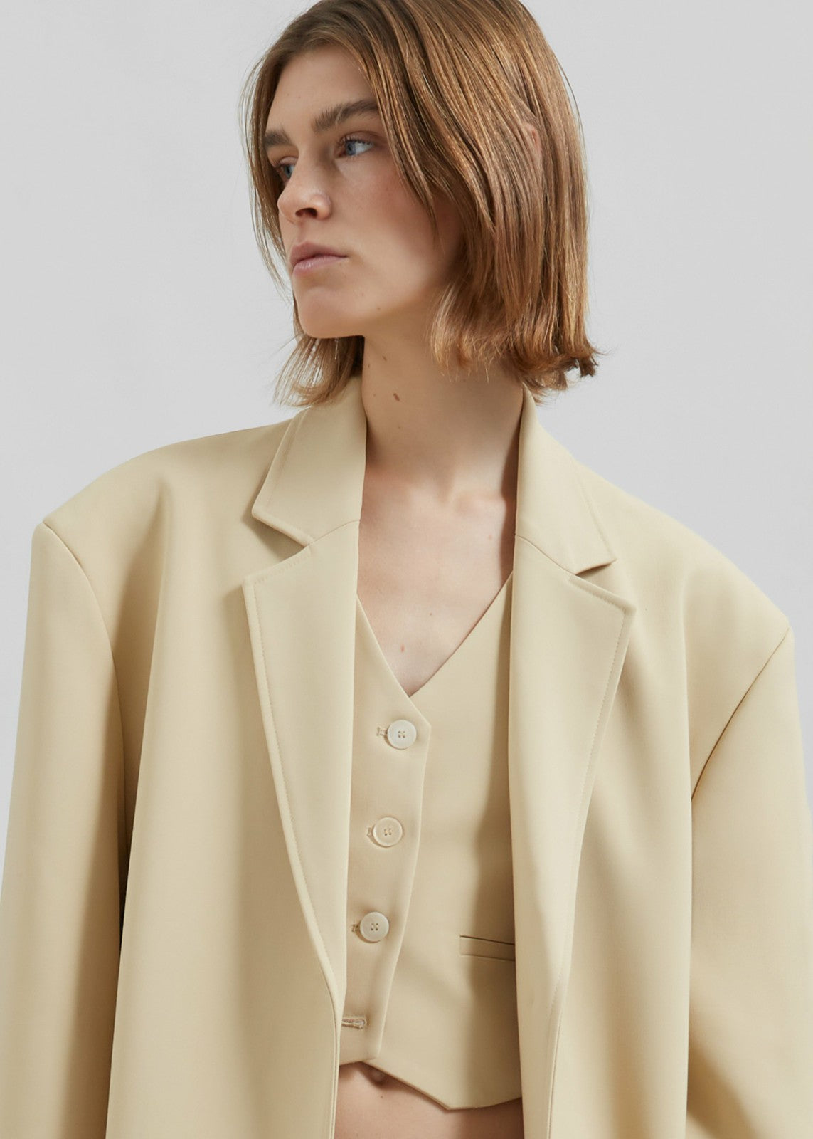 Tribeca Long Coat - Beige