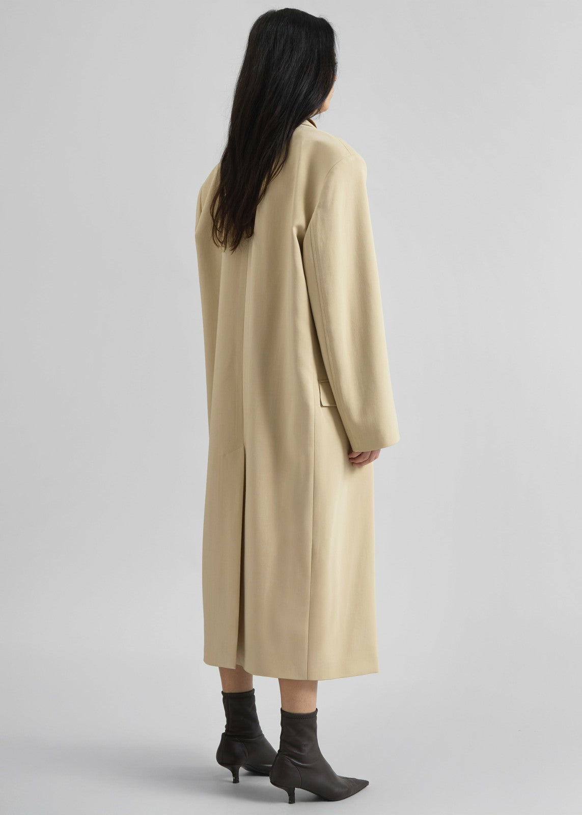 Tribeca Long Coat - Beige