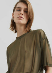 Zolli Mesh Tee - Khaki