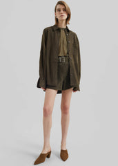 Zolli Mesh Tee - Khaki