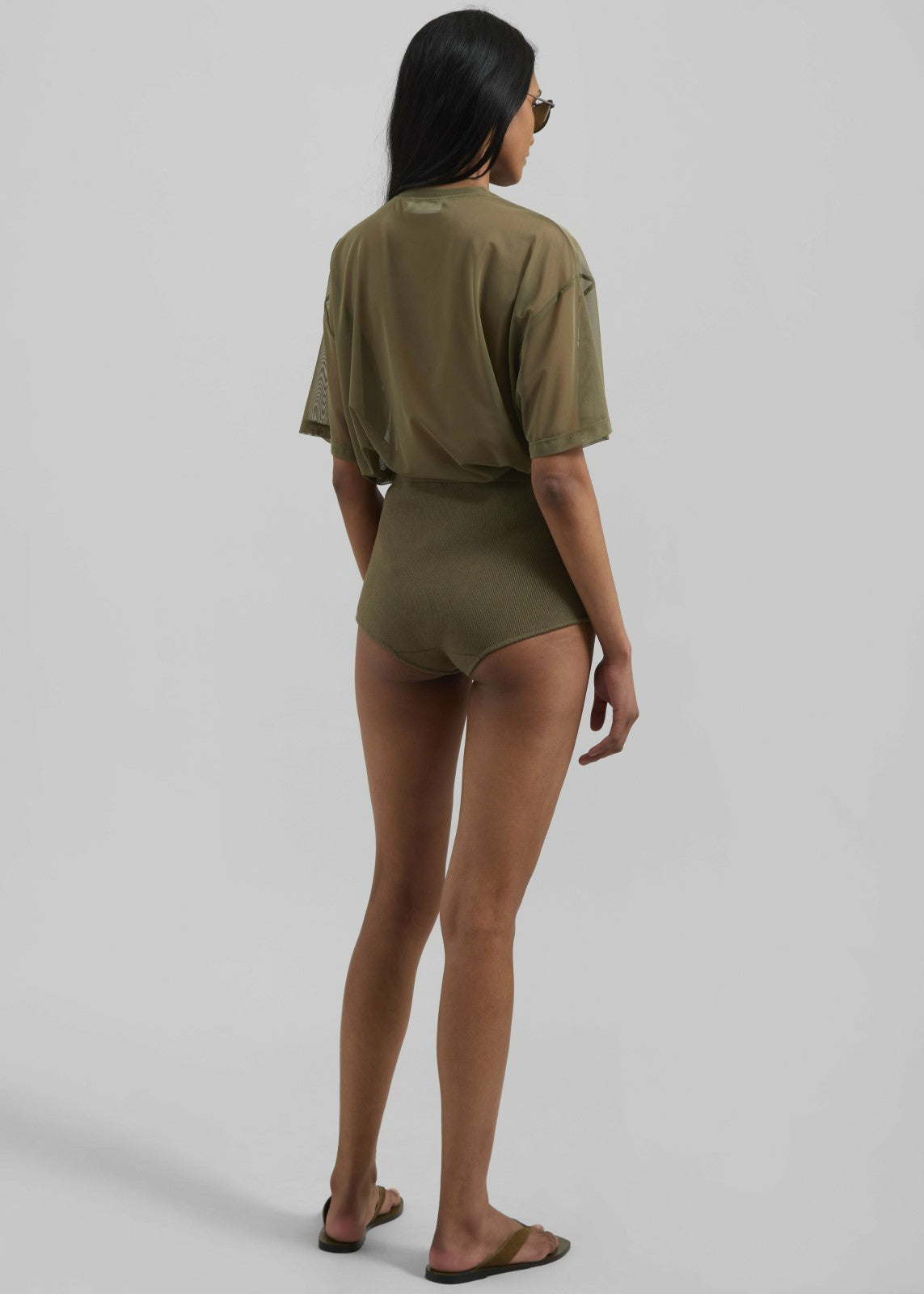 Zolli Mesh Tee - Khaki