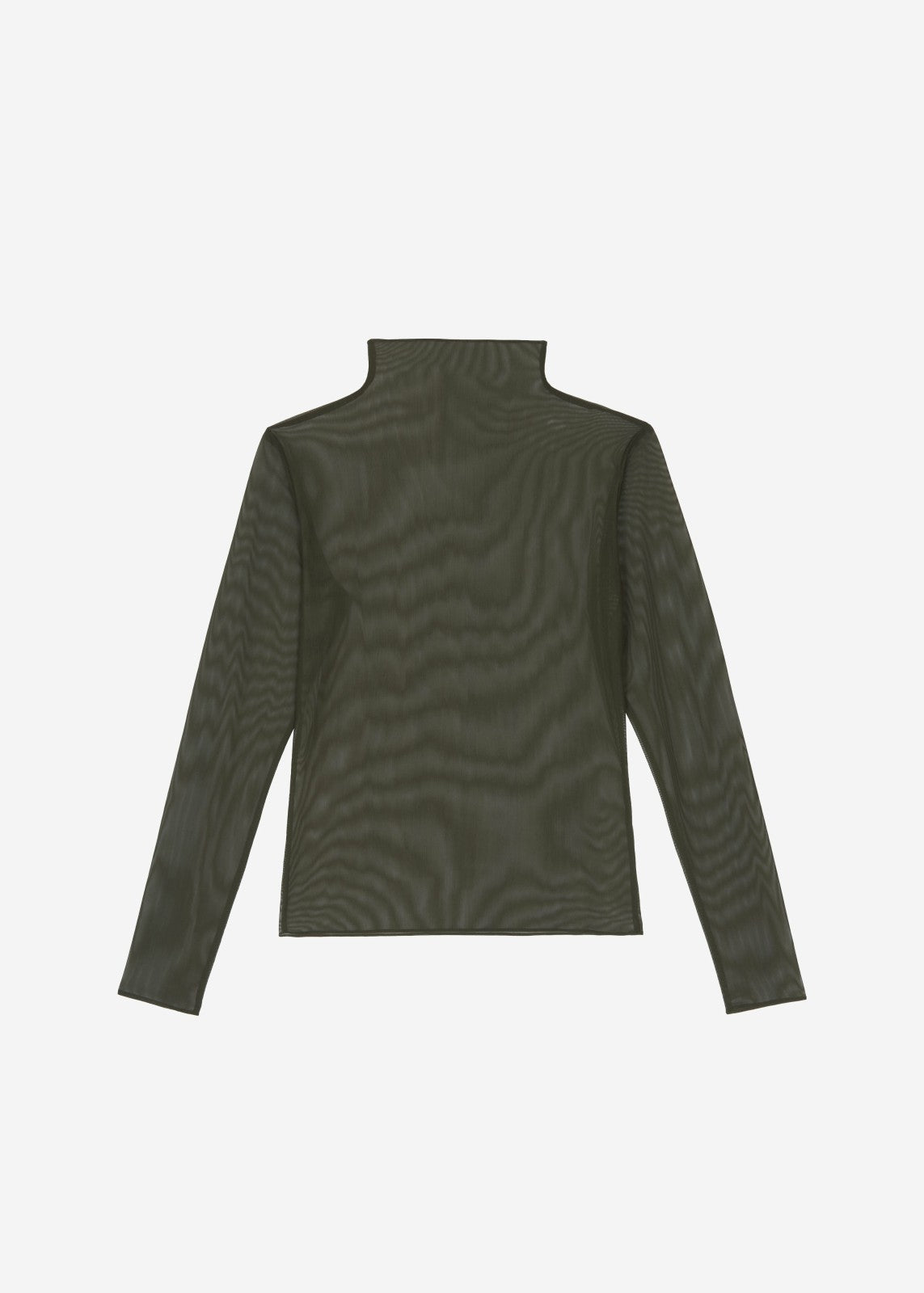 Tulia Long Sleeve Mesh Tee - Khaki